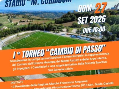 Inaugurazione manto Stadio Corridoni 27.9.2026