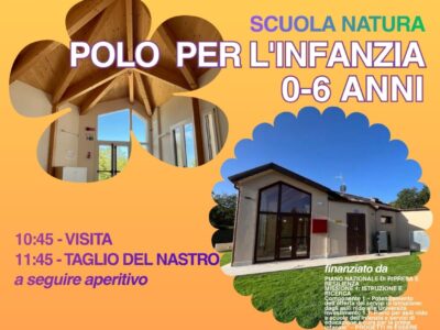 Inaugurazione scuola 0-6 Vallato - 13.09.2026 Inaugurazione scuola 0-6 Vallato - 13.09.2026