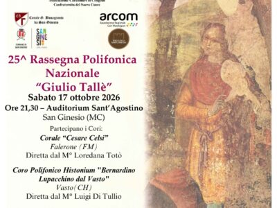 Corale 17 ottobre 2026 Corale 17 ottobre 2026